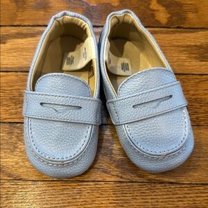 Janie and Jack Blue Kids Loafers 18-24 months